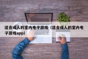 适合成人的室内电子游戏（适合成人的室内电子游戏app）