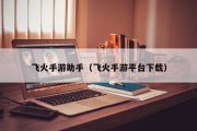 飞火手游助手（飞火手游平台下载）