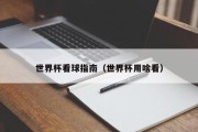 世界杯看球指南（世界杯用啥看）