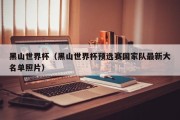 黑山世界杯（黑山世界杯预选赛国家队最新大名单照片）