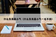 什么生肖最小气（什么生肖最小气一毛不拔）