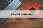 李明在篮球（李明篮球鞋）